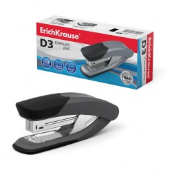 Степлер №24/6 ErichKrause 36918 D3 до 30 листов, серый